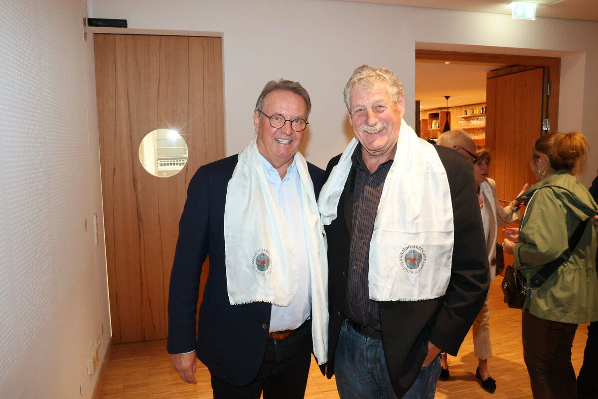 Hermann Metzler und Sepp Lampert.