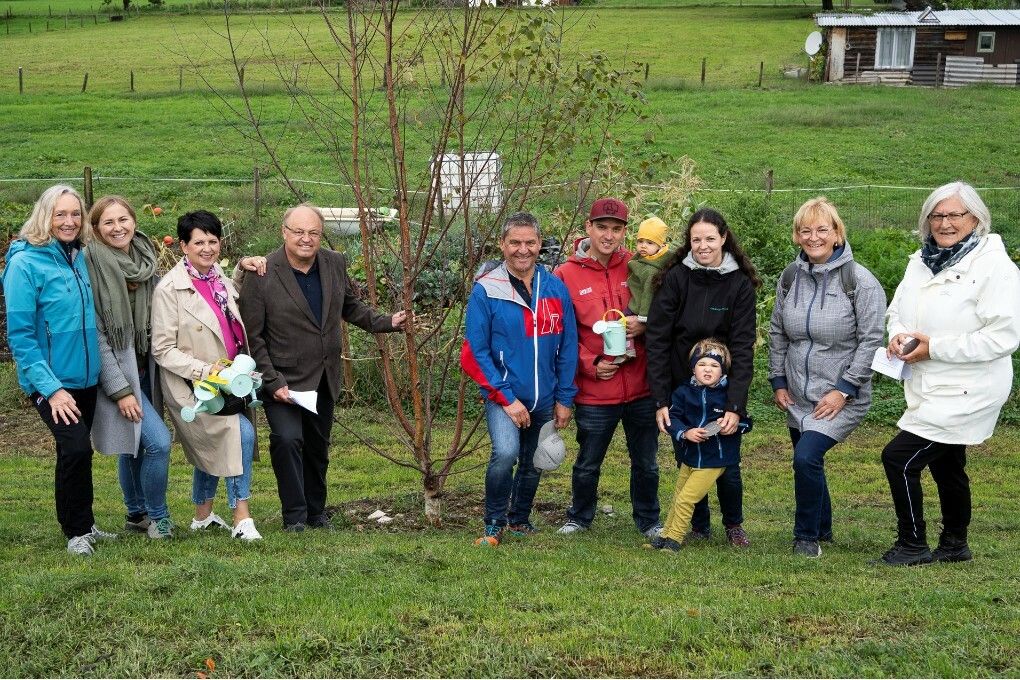 Im Umfeld des Bruno-Pezzey-Stadions und Bike-Trails sind die frisch gepflanzten Bäume an einem Standort, der stets im Blickfeld ist. STP (2)