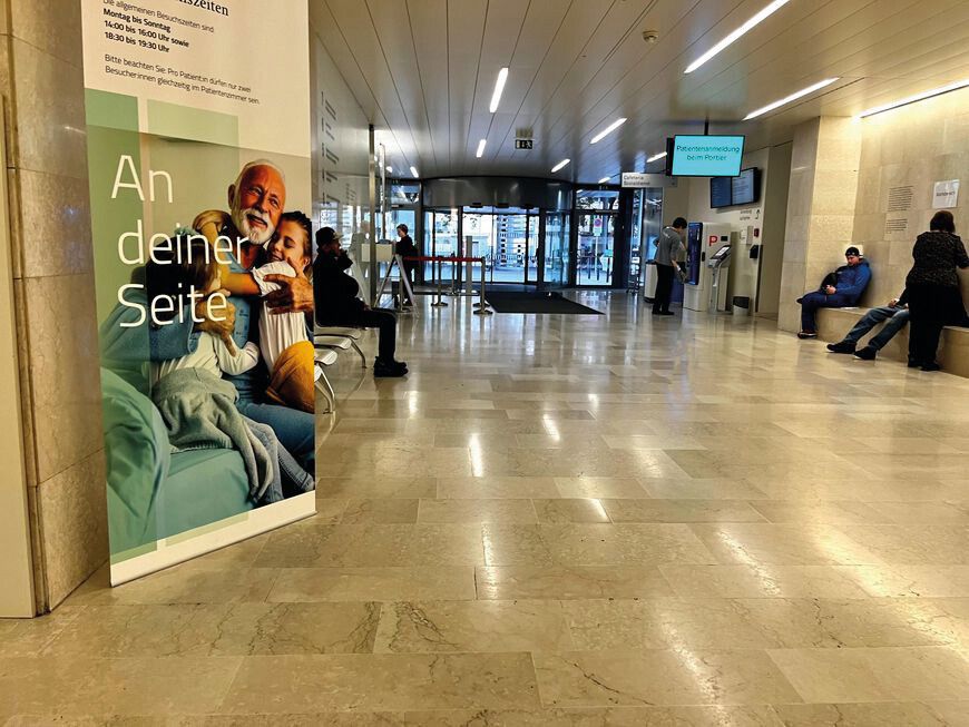 In diesem Bereich wird kräftig umgebaut. kh dornbirn