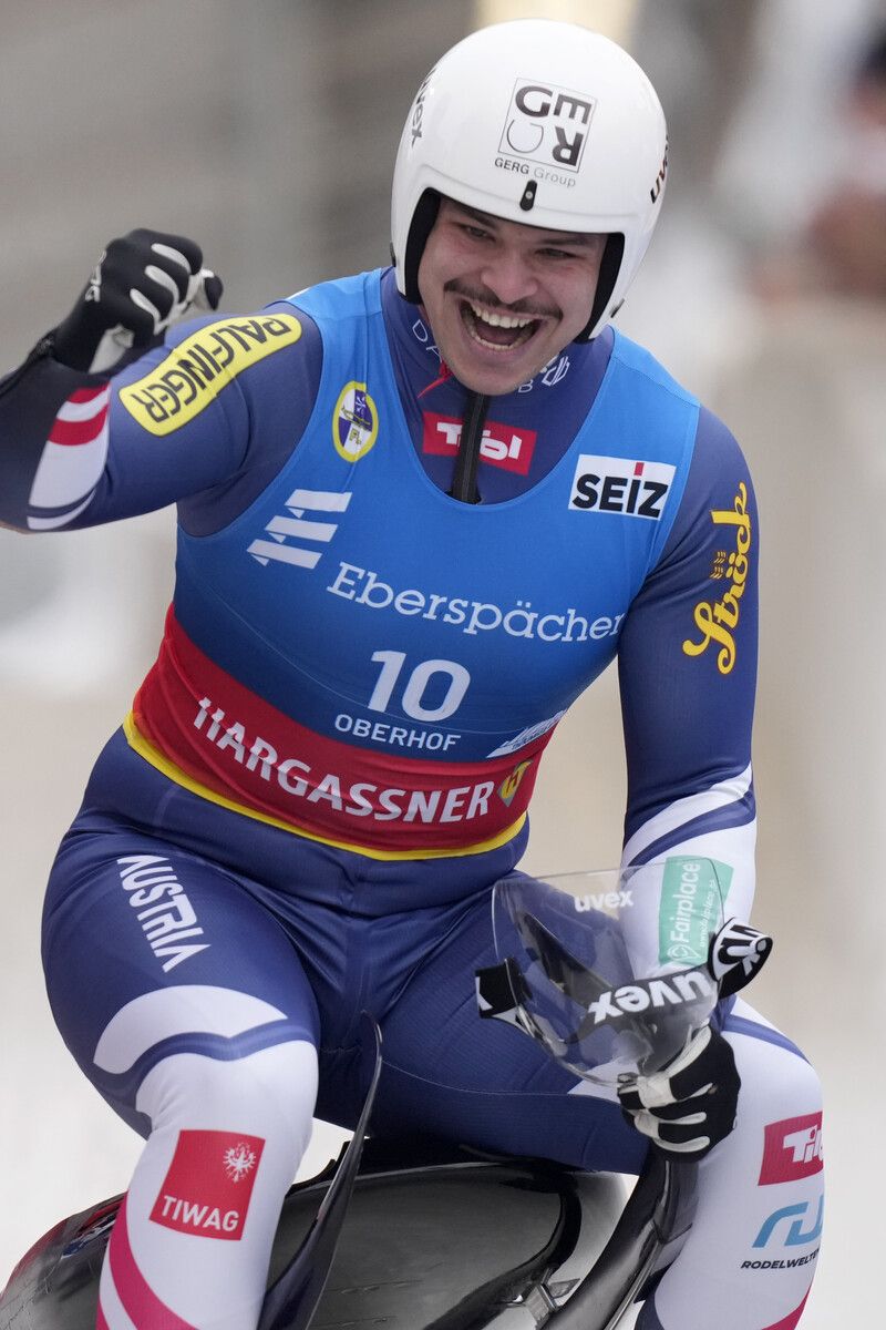 Jonas Müller holte Ende Jänner in Oberhof WM-Gold im olympischen Einsitzer und wurde Vizeweltmeister im Sprint und in der Teamstaffel.GEPA