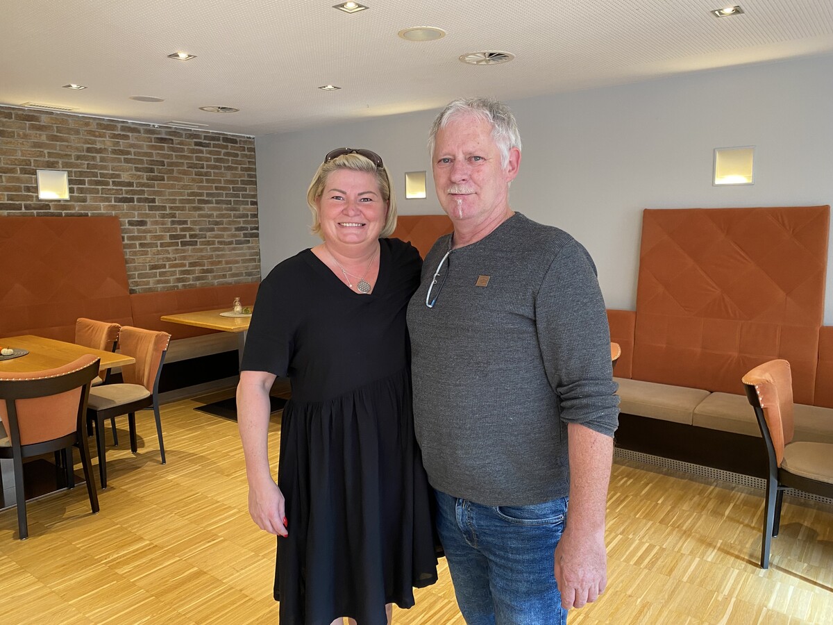 Jowita und Christoph betreiben als neue Pächter das Dorfbistro „Zum Hock“ in St. Anton.vn/jun