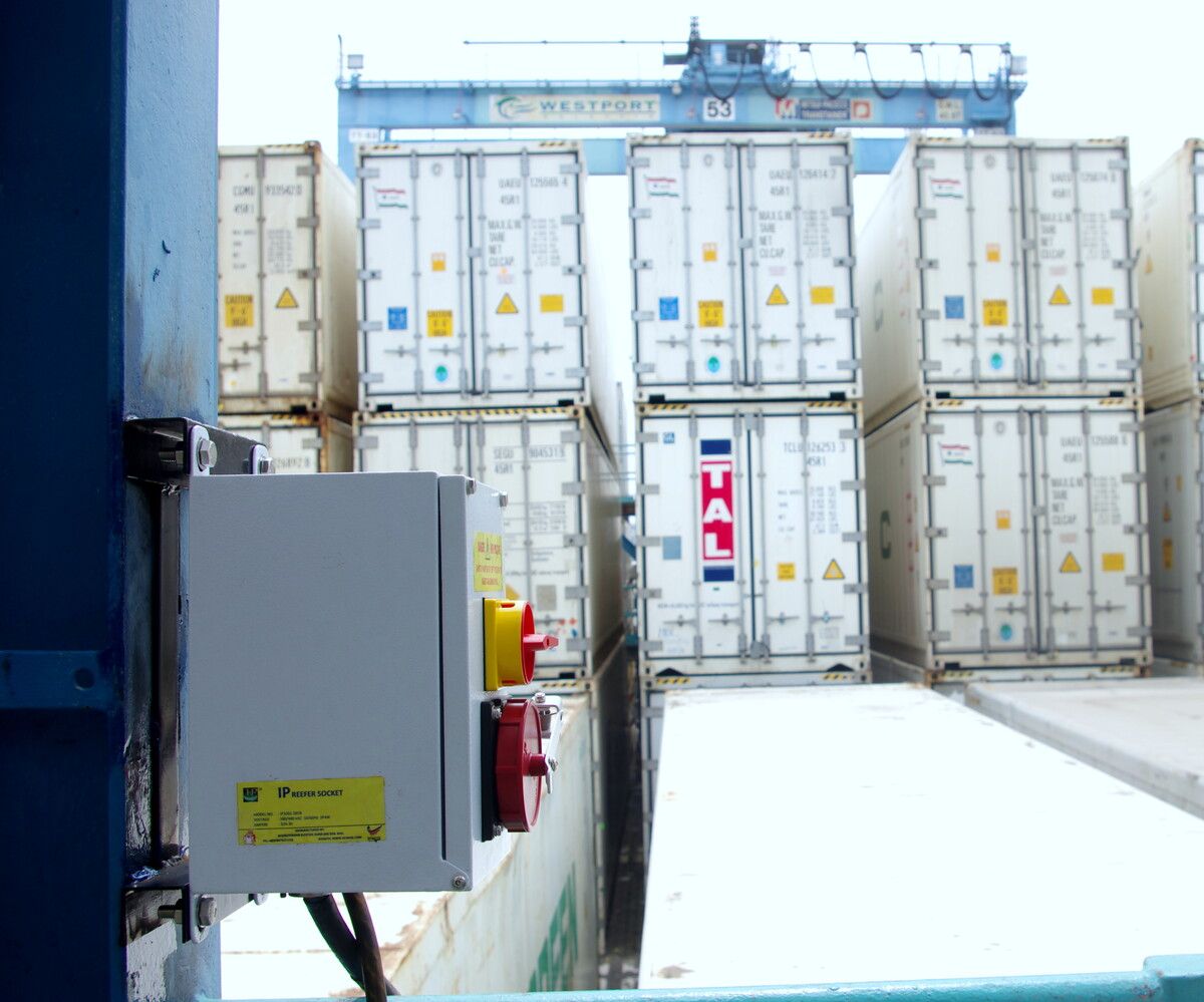 Kühlcontainer sind für den Transport verderblicher Ware entwickelt worden. Der Reefer Runner von Identec Solutions überwacht den Transport. WIKI/PICASA
