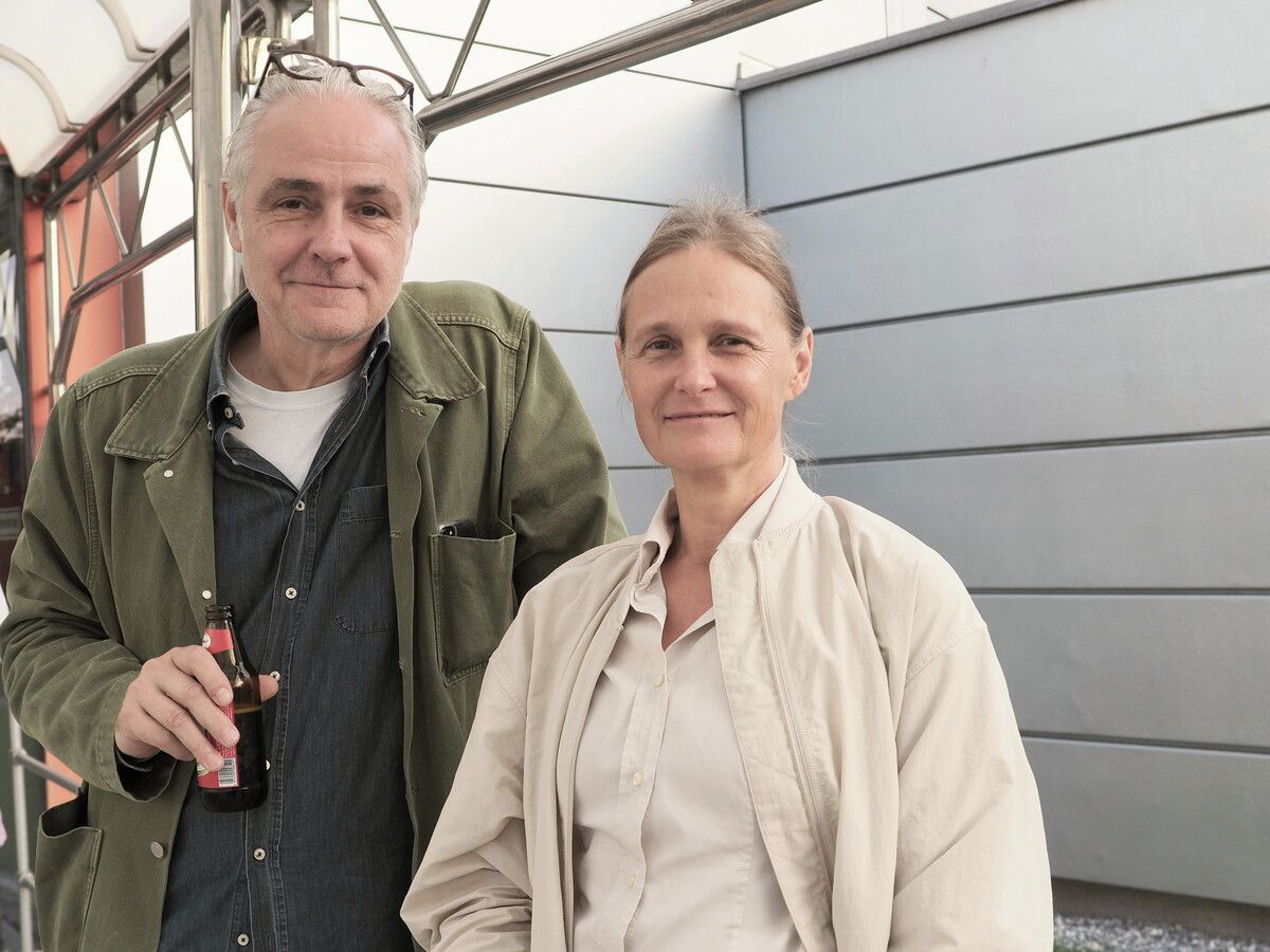 Künstlerpaar: Gerold Tagwerker und Doris Piwonka.