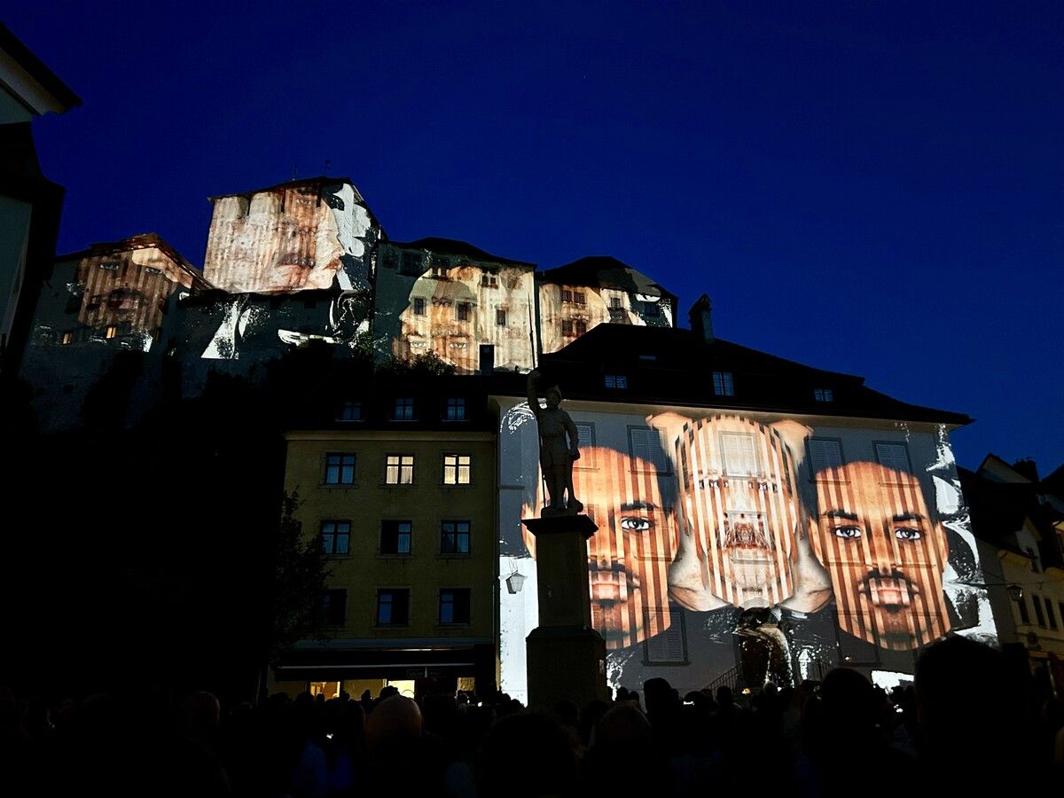 „Lichtstadt Feldkirch“ – Kunst und Licht verzaubern die Sinne und die Stadt. BP