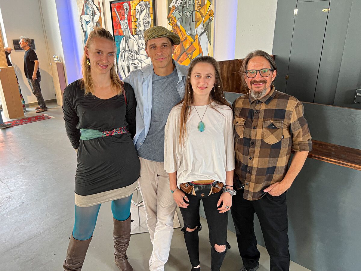 Maria Christern, Francois Ferst, Larissa Halmschlag und Ralf Isele.