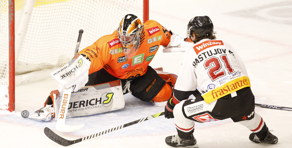 Michael Pastujov ist ein Gewinn für die Offensive der Pioneers.Werner Krainbuchner