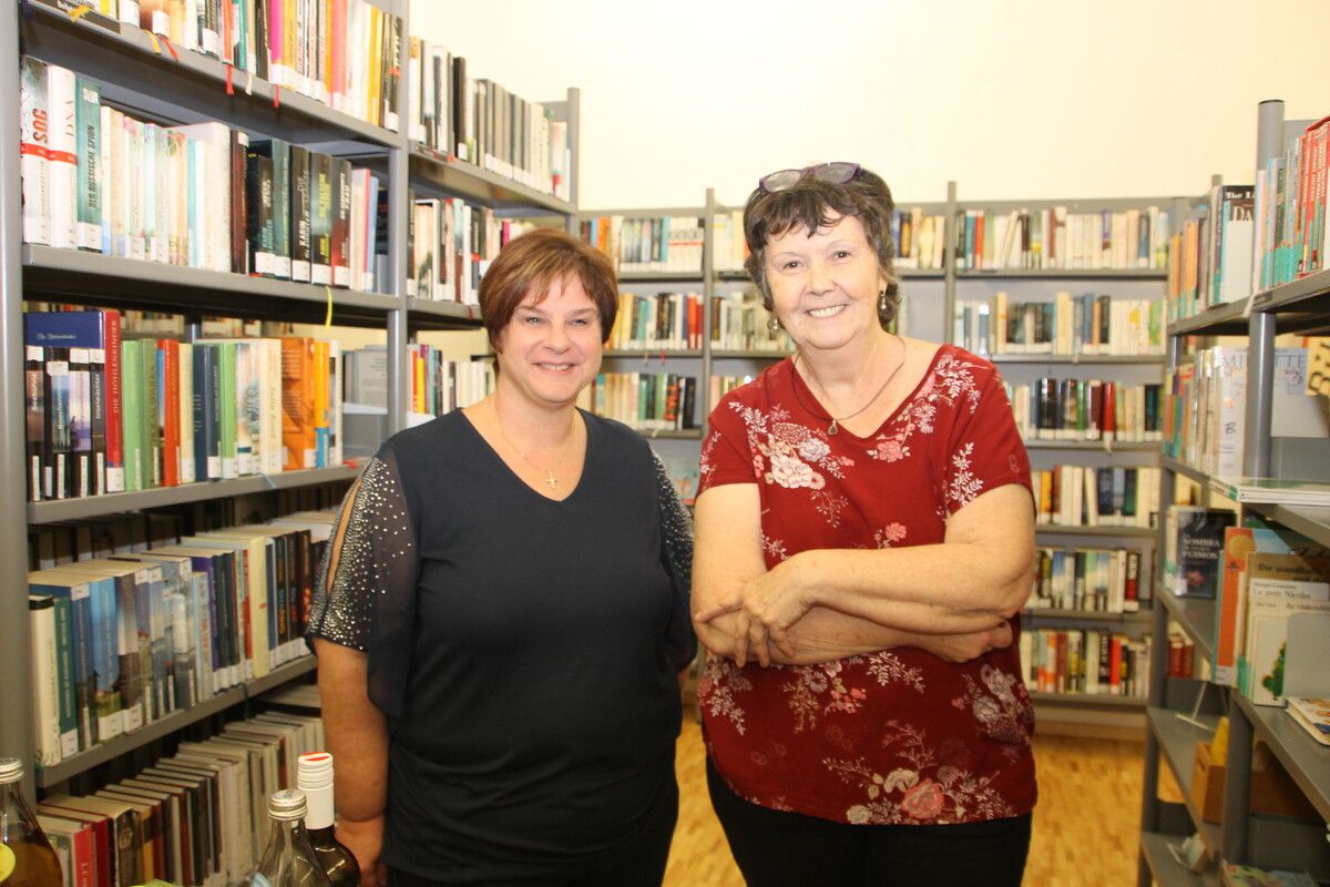 Sibylle Scherer und Irmgard Frick.