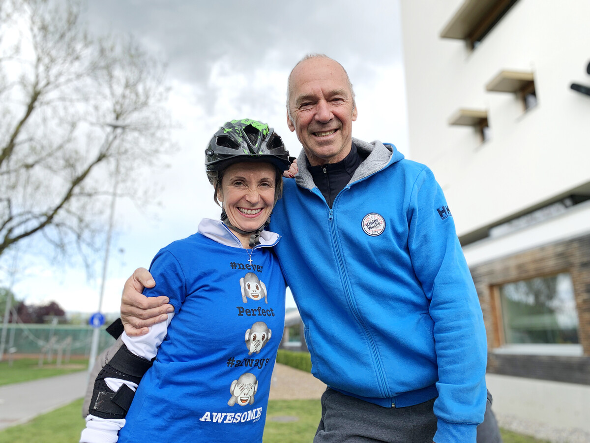 Silvia und Rolf Oesterreich wollen das Eislaufen wieder populär machen.