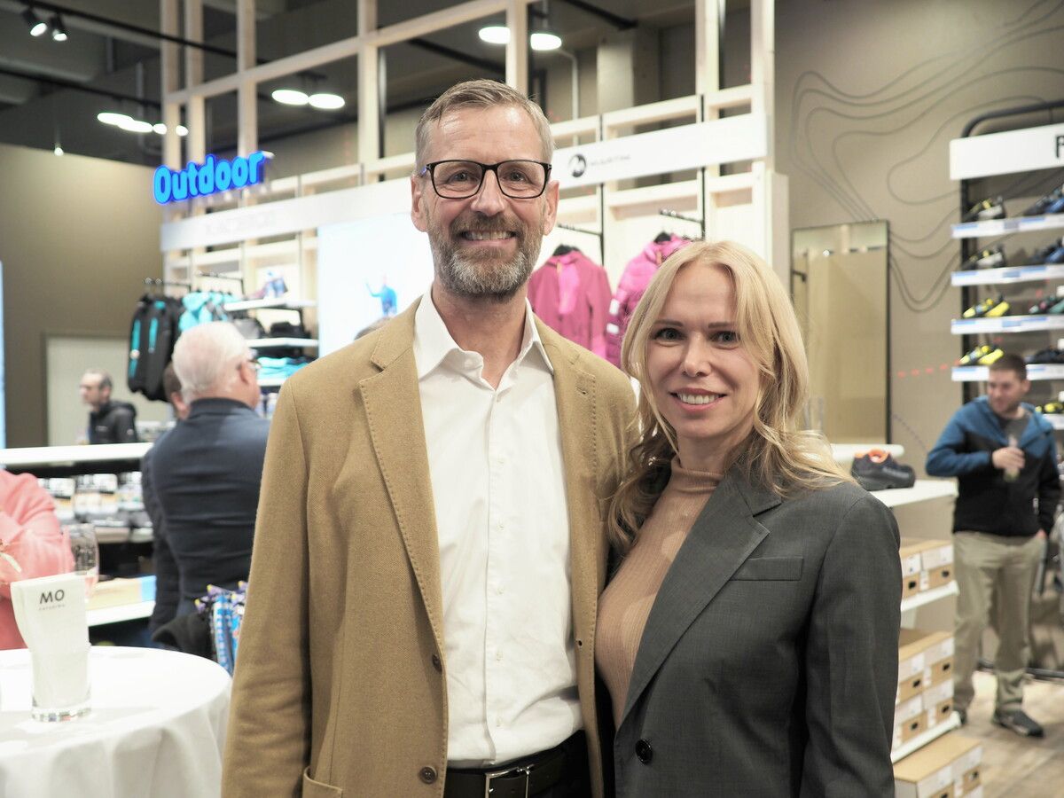 Unter den Gästen: Jürgen und Elena Sutterlüty.