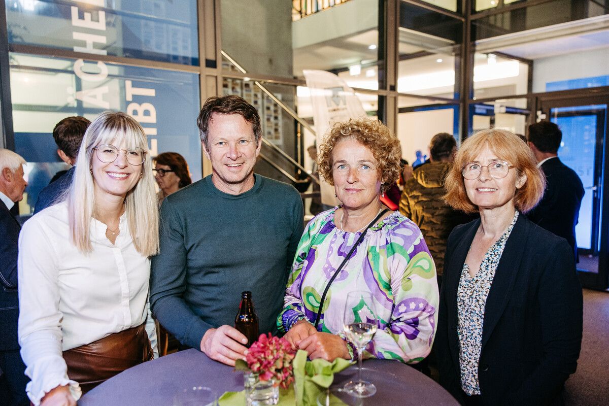 Vera Huemer-Marquart (Institut Dr. Huemer), Siegfried Steurer (Steurer Installationen), Veronika Dietrich, Renate Ludescher.