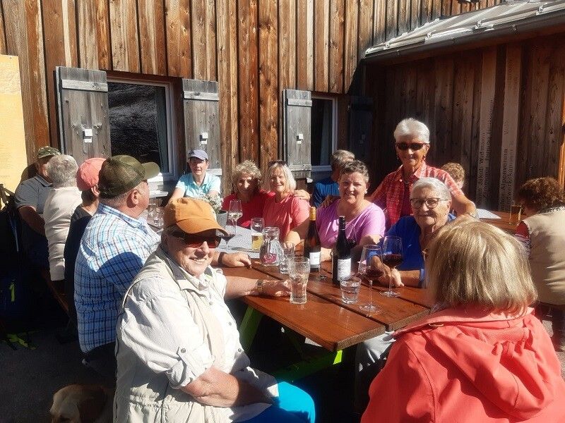Viele schöne Wanderungen erlebten die Pensionisten aus St. Gallenkirch. pvö