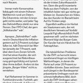 Nehammer im Visier