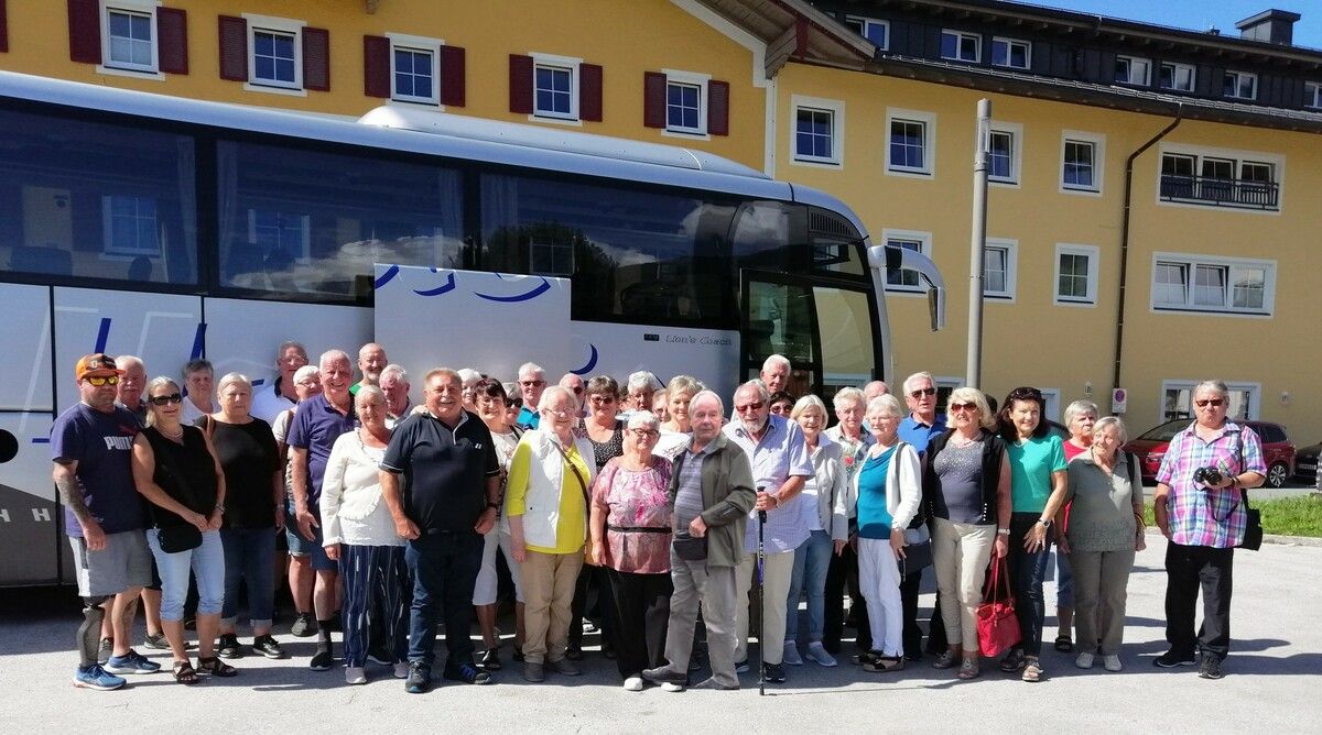 Wunderschöner Ausflug der Frastner Pensionisten ins Ennstal.Pensionistenverband Ortsgruppe Frastanz