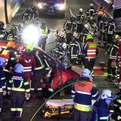 Frontalkollision im Pfändertunnel