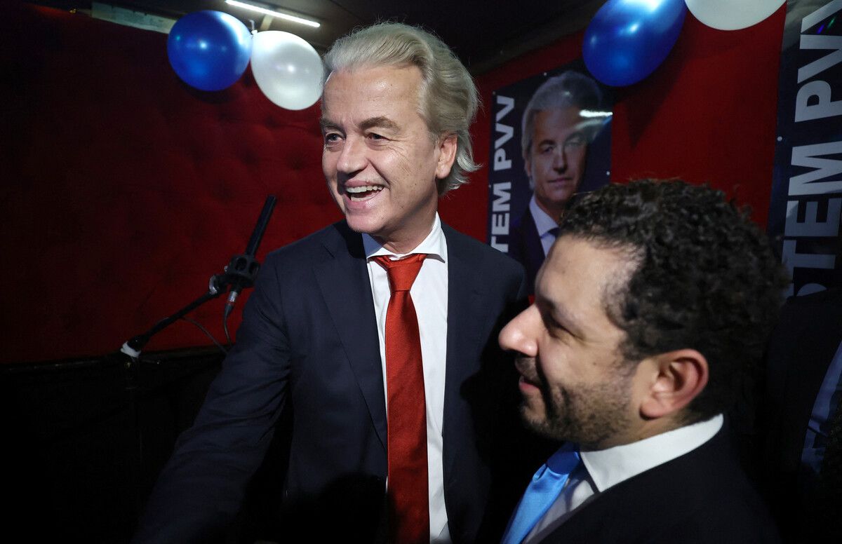 „Alle müssen über ihren Schatten springen“, sagte Wilders. REUTERS