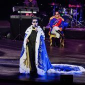 Der König rockt den Falken in Bregenz