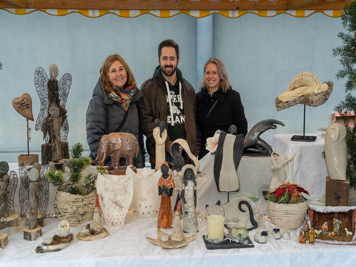 Am Adventmärktle zu finden ist Kunsthandwerk aus Naturmaterialien.