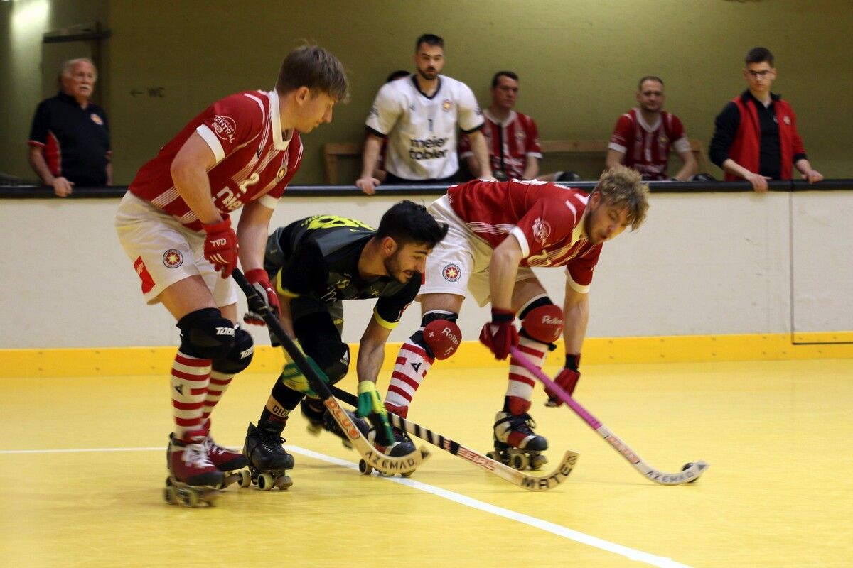 Am Samstag, 25. November, gibt es wieder spannenden Rollhockeysport in der Dornbirner Stadthalle. cth