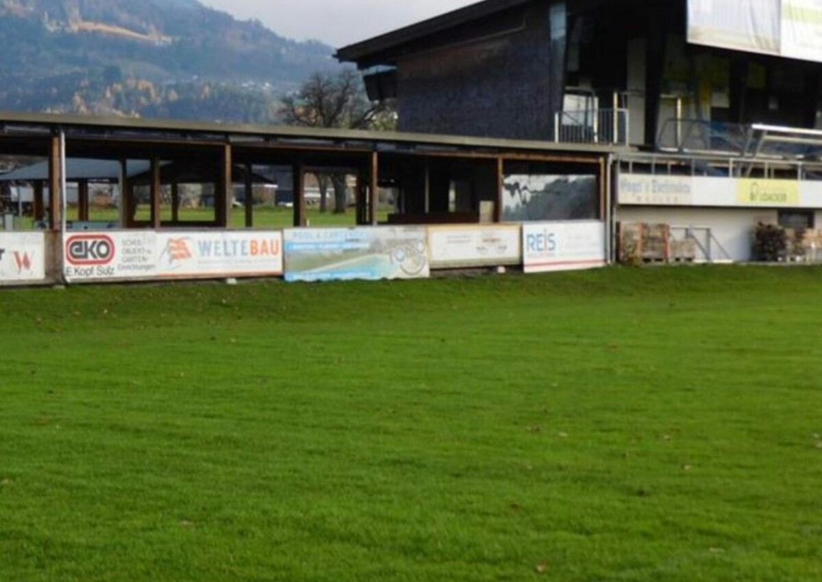 Am Sportplatz in Röthis kommt es zu einer Generalsanierung mit Zubau. MIMA