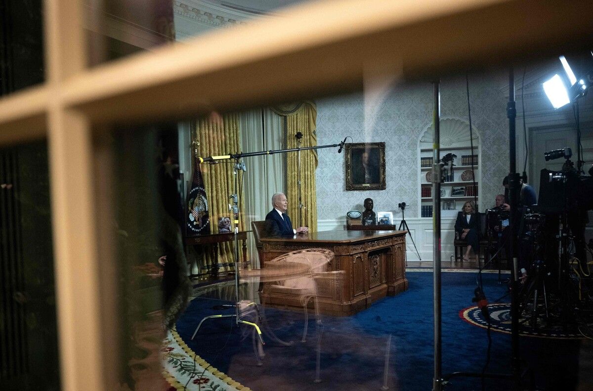 Angesichts des Kriegs in Gaza steht Joe Biden auch innenpolitisch im Rampenlicht.AFP