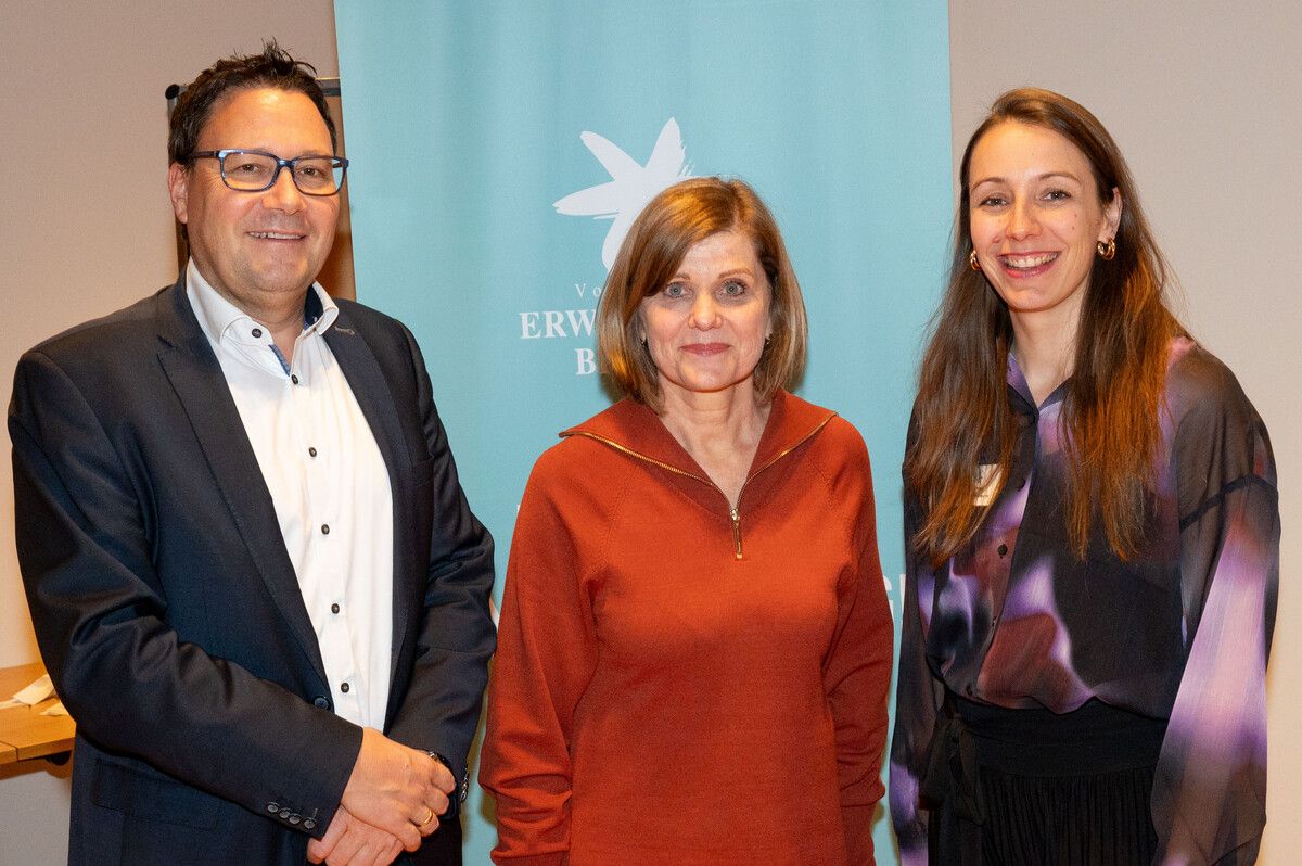 ARGE-Obmann Stefan Fischnaller, LSth. Barbara Schöbi-Fink und Sozialanthropologin Bettina Ludwig. Alexandra Serra