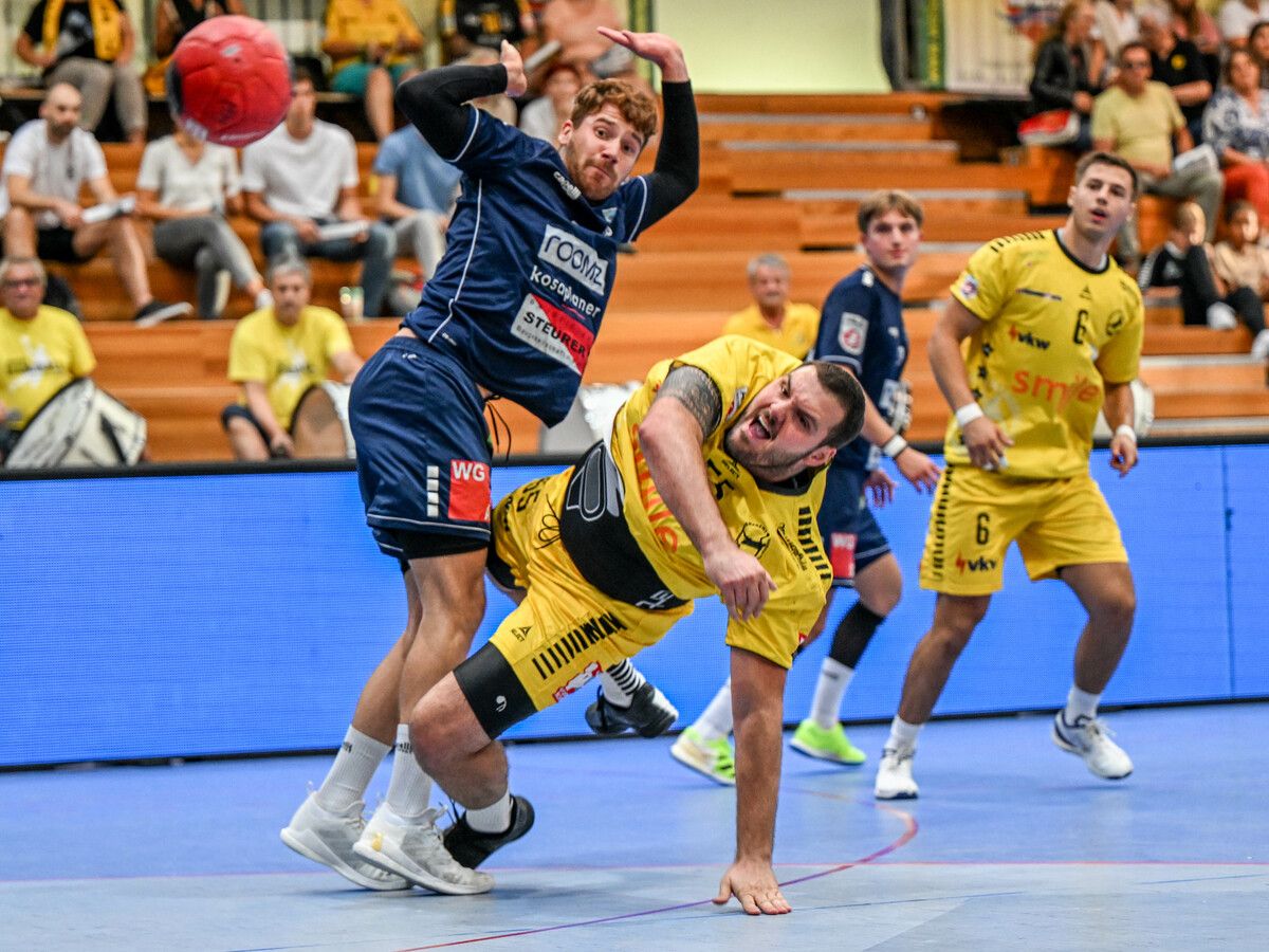 Auf Kreisläufer Tobias Wagner und Bregenz Handball wartet im Kampf um den Achtelfinaleinzug im Europacup mit Runar Sandefjorfd ein richtiger Kracher. GEPA