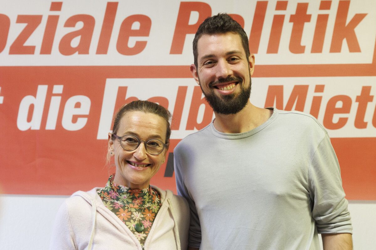 Bettina Prochaska und Tobias Schweiger ziehen für die KPÖ in die Wahl.APA