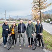 Breiterer Radweg an der L190