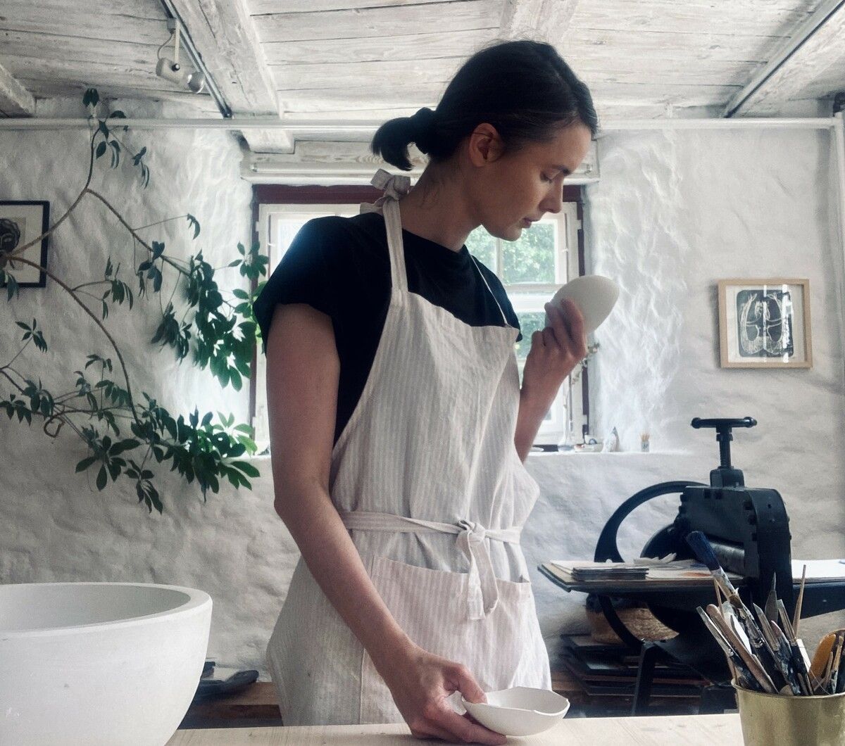 Bianca Tschaikner in ihrem Atelier in Dornbirn. Tschaikner(4)