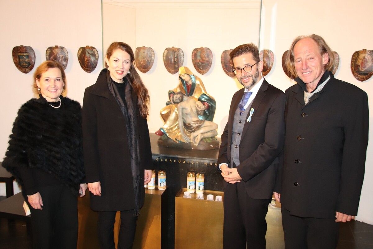 Birgit Plankel (Sopran), Lea Elisabeth Müller (Alt), Daniel Johannsen (Tenor) und Andreas Lebeda (Bass). Wam