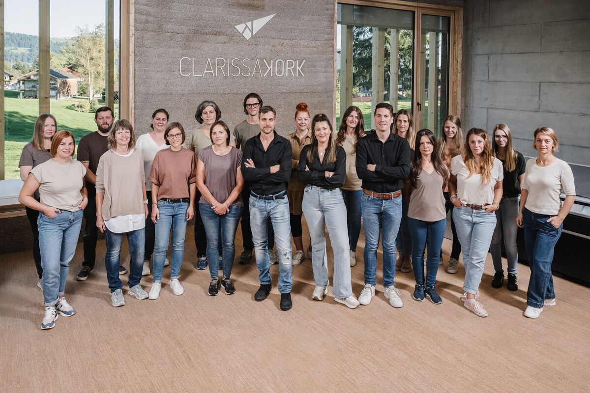 Das Team von ClarissaKork fühlt sich sehr wohl in der neuen Arbeitsumgebung.