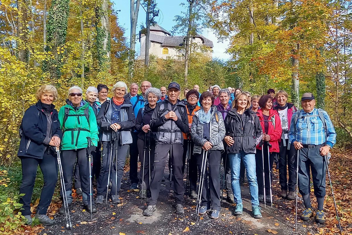Das Wanderprogramm 2023 wurde von Vorarlberg 50plus, OG Dornbirn, mit der Schlossbergtour beendet. 050plus Dornbirn
