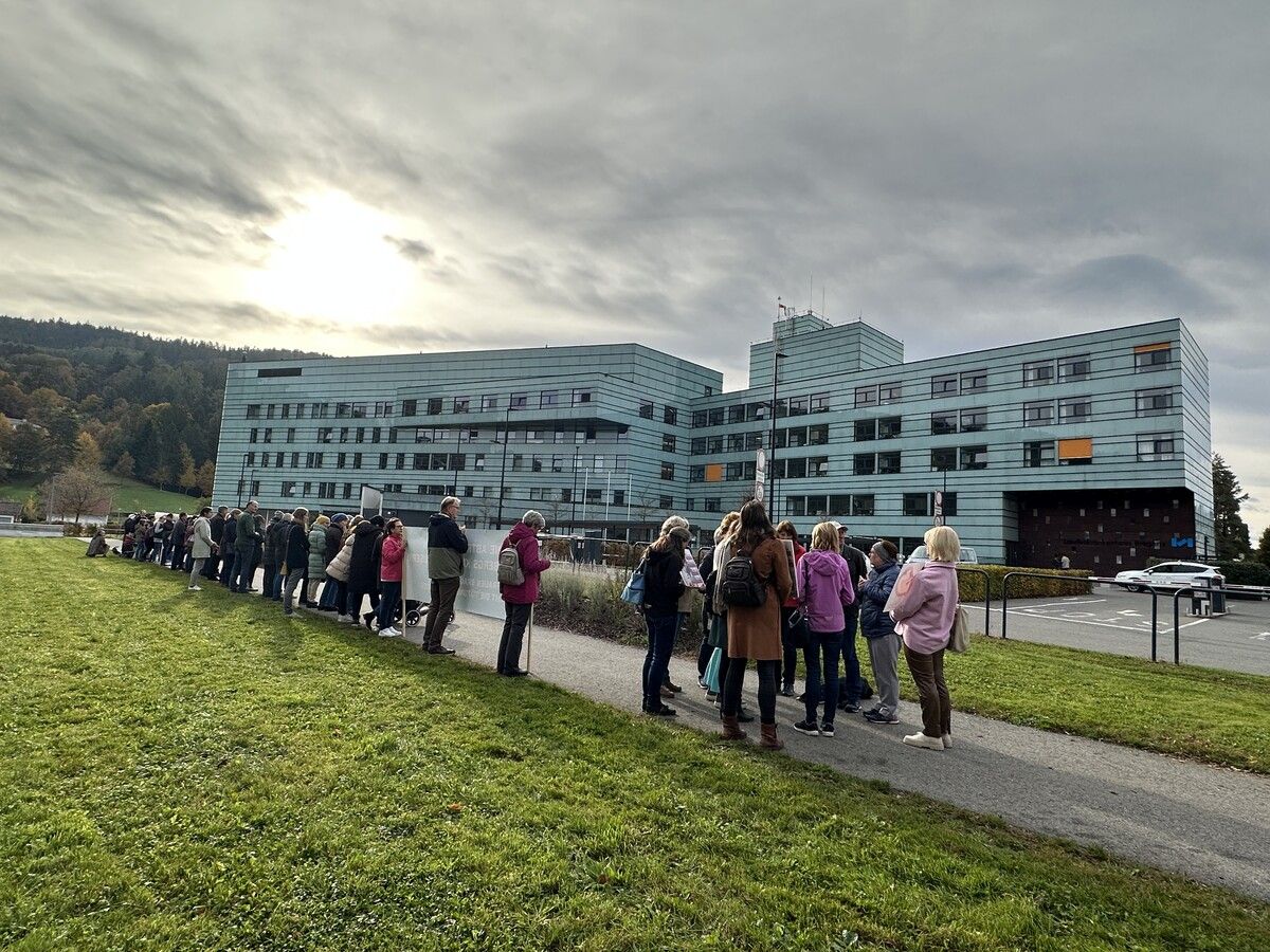Der Druck auf das LKH Bregenz nimmt nicht ab. VOL