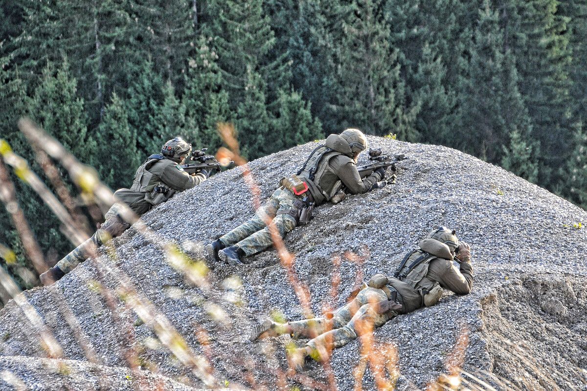 Der Fokus lag für die Soldaten meist auf der Landesverteidigung im Rahmen eines Assistenzeinsatzes.
