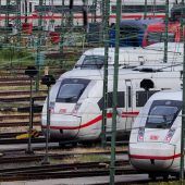Ab Mittwochabend stehen Züge  bei der Deutschen Bahn still