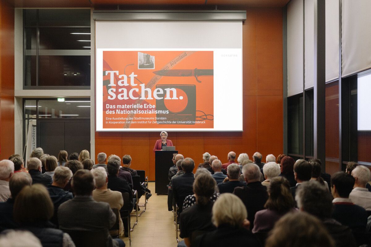 Die Ausstellung im Stadtmuseum steht unter dem Motto „Tatsachen. Das materielle Erbe des Nationalsozialismus“. DOMINIK KUMMER