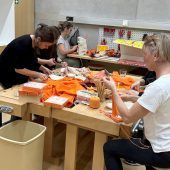 Hohenemser Zeichen gegen Gewalt an Frauen