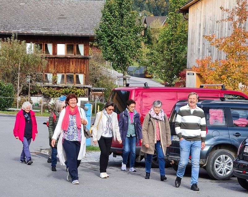 Die PÖffis-Gruppe besuchten das berühmte Angelika-Kauffmann-Museum in Schwarzenberg. pvö