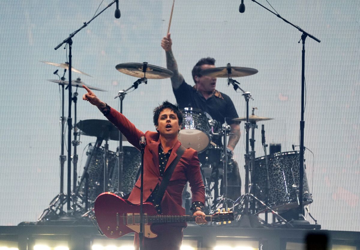 Die US-amerikanische Rockband Green Day wird der Headliner 2024 im Burgenland sein. AP