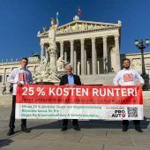 Volksbegehren gegen hohe Kosten
