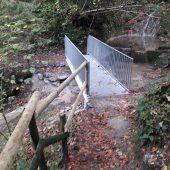 Wanderweg Ippachbach wieder begehbar