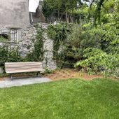 Bludenzer Schlossgarten ist im Winterschlaf