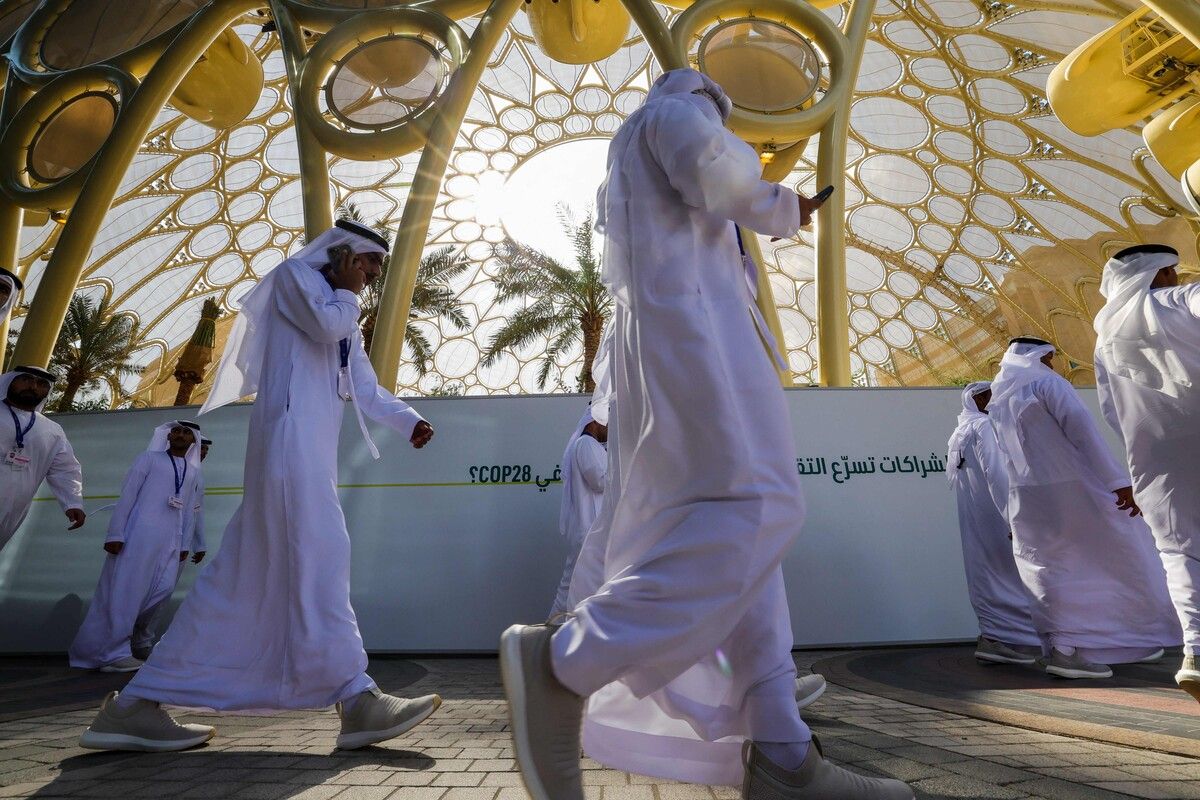 Heute startet die UN-Klimakonferenz, kurz COP28, in Dubai. Am Mittwoch treffen Teilnehmer in den Vereinten Arabischen Emiraten ein.  Afp