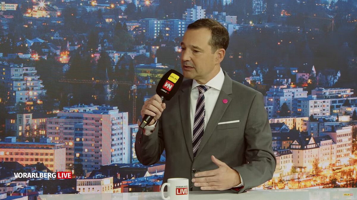 Im Studio sprach Loacker über Pensionen, Finanzausgleich und den Abschied.