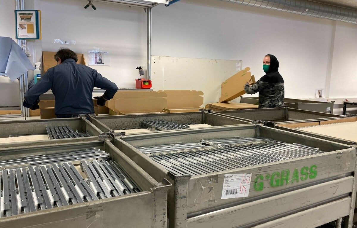 In der Kaplan-Bonetti-Werkstatt findet Wiedereingliederung in den Arbeitsmarktprozess statt. Mirjam Mayer