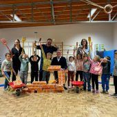Spatenstich zur Kindergartenerweiterung