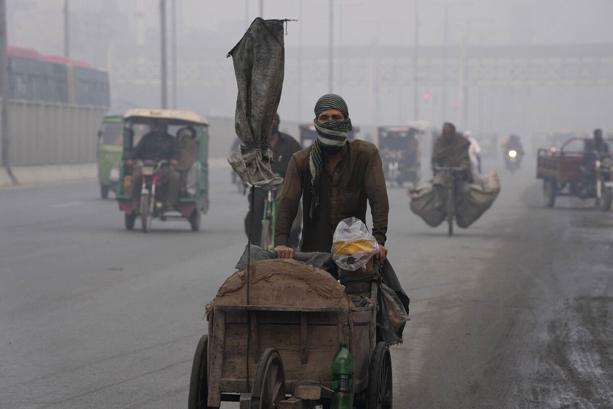 Lahore verzeichnet die schlechtesten Werte unter Großstädten weltweit. AP