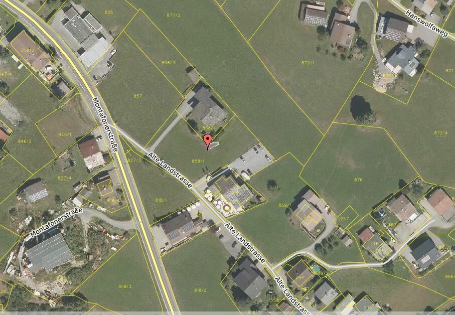 © Land Vorarlberg: data.vorarlberg.gv.at, BEv (DKM); maps4news