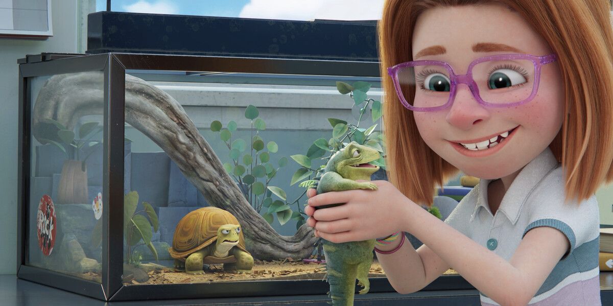 Leo ist in der gleichnamigen Animationskomödie das Maskottchen einer Schulklasse. ap