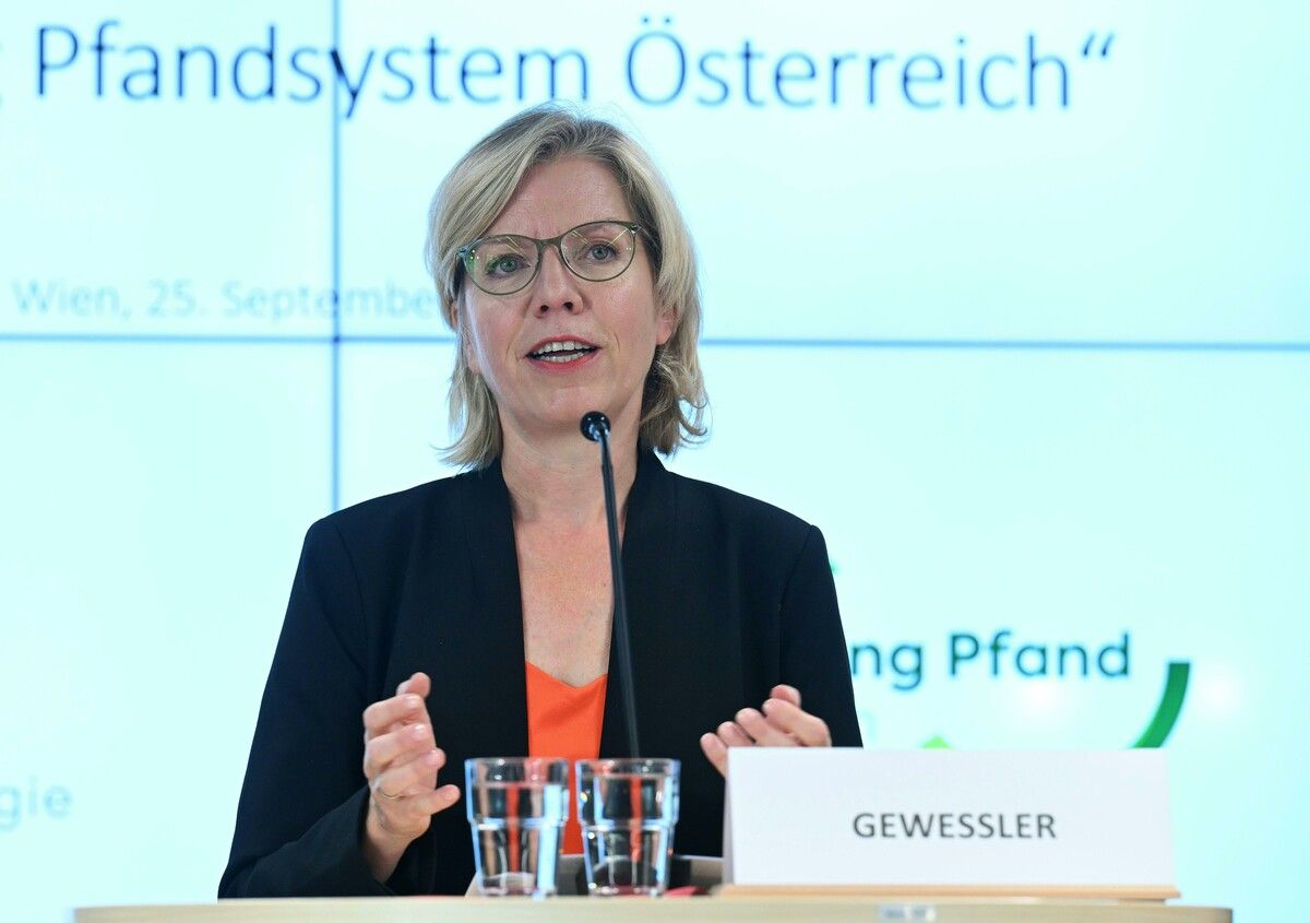 Leonore Gewessler habe für die grüne EU-Spitzenkandidatur abgesagt. APA